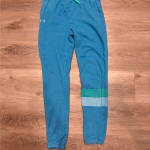 Under Armour Kids Teal and Green Joggers